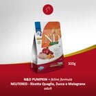 Farmina N&D Pumpkin Cat Neutered Quaglia e Melograno 300 gr