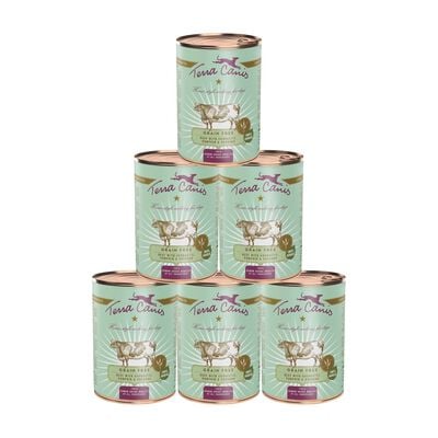 Terra Canis Dog Grain Free Manzo con Zucchino, Zucca e Origano 400 gr