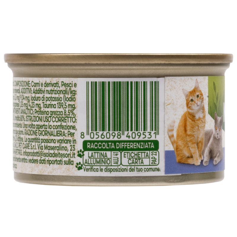 Naturalpet Cat Adult Mousse con Trota 85 gr
