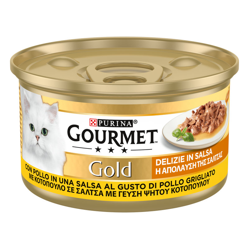 Gourmet Gold Cat Adult Delizie in Salsa Pollo 85 gr