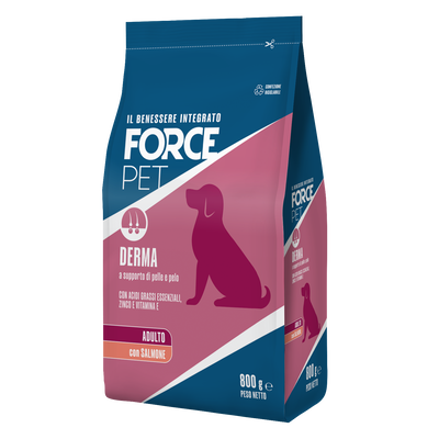 Forcepet Dog Adult Derma con salmone 800gr