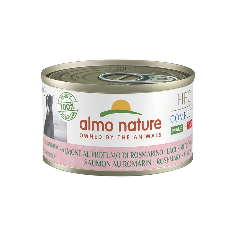 Almo Nature HFC Complete Dog Made in Italy Salmone al Profumo di Rosmarino 95 gr