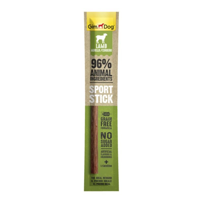 Gimdog Sport Stick per cani Agnello 12 gr