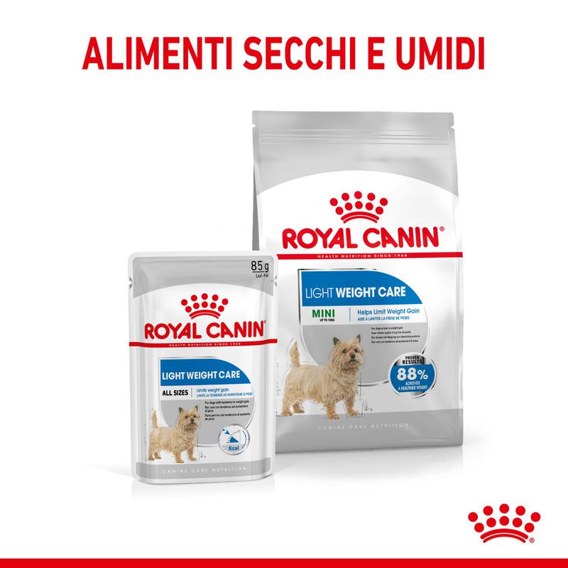 Royal Canin Dog Mini Adult e Senior Light Weight Care 1 kg - Scad. Gennaio 26