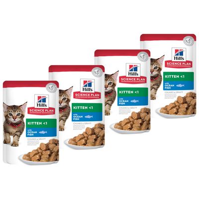 Hill's Science Plan Cat Kitten con Pesce Oceanico Bustina 85 gr