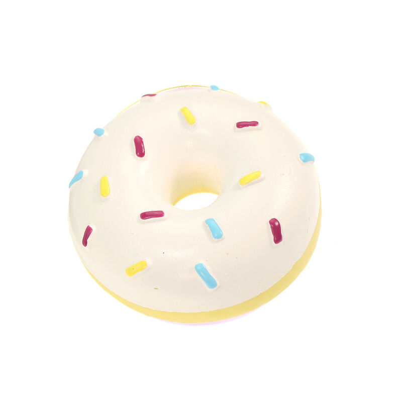 Petup Joy Gioco cane Donut con squeaker 6,5cm