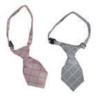 Camon Cravatta a quadri per cani 10x5cm