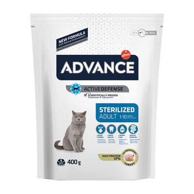 Advance Cat Sterilized Tacchino 400gr