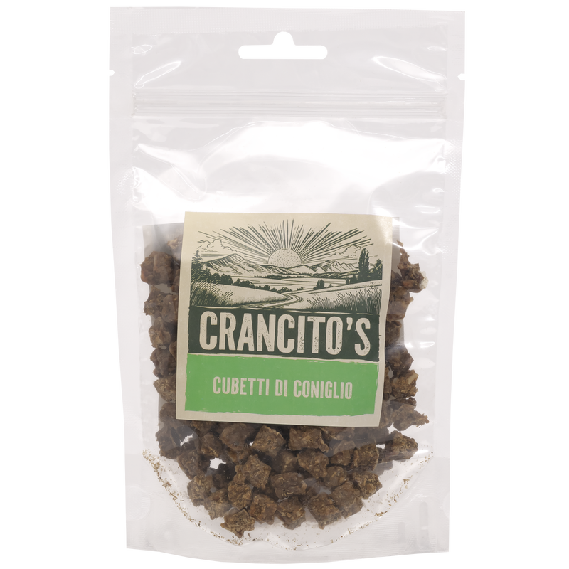 Crancito's Dog Adult Cubetti di coniglio 80gr