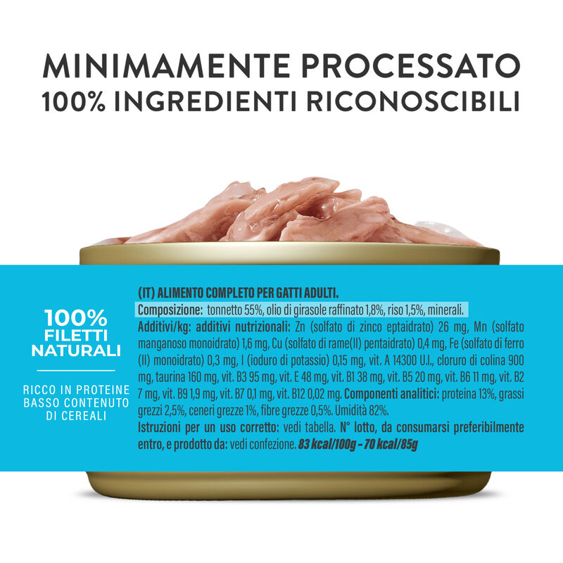 Schesir Cat Adult Tonnetto in brodo 85g