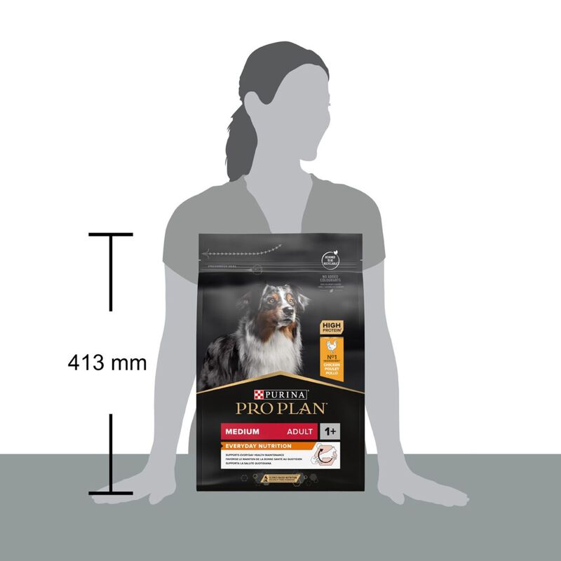 Purina Pro Plan Dog Adult Medium Everyday Nutrition Pollo 3 kg