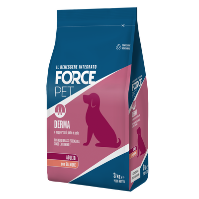 Forcepet Dog Adult Derma con salmone 3kg