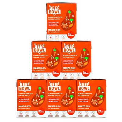 Dog Heroes Beef Bowl Manzo Grain Free 390 gr