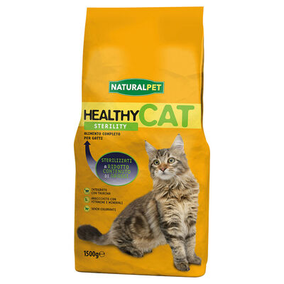 Naturalpet Cat Adult Healty Cat Light Sterility 1,5Kg