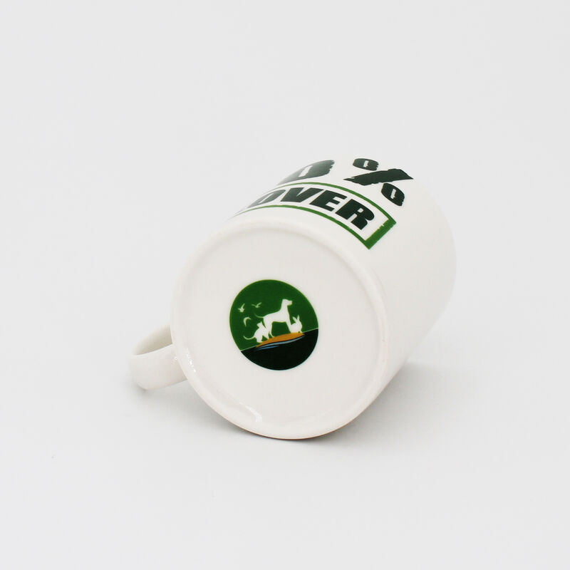 Mug in ceramica con stampa verde 100% Pet Lover