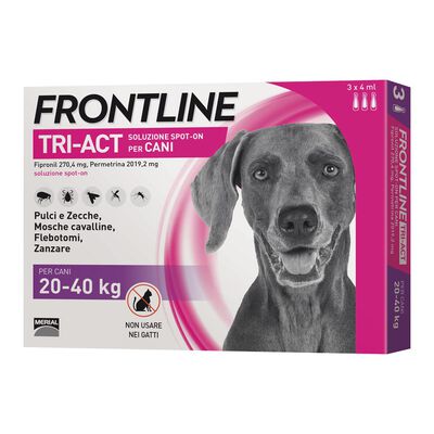 Frontline Tri-act 20-40 kg 3 pipette