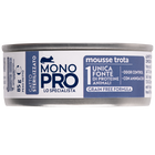 Monopro Cat Sterilised Mousse Trota 85gr image number 0