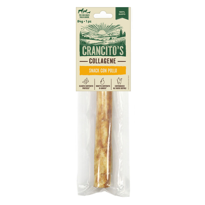 Crancito's Collagene Dog Snack Stick con pollo 84gr 1pz