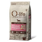 O-life Dog Puppy All Breeds con Maiale Fresco 2 kg image number 0