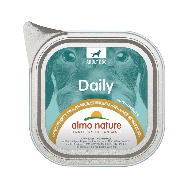 Almo Nature Daily Dog Pollo - Alimento senza glutine per cani sensibili