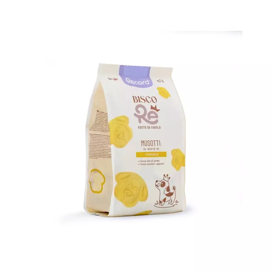 Record Biscotti per cani BiscoRe Pepite al formaggio 400 gr