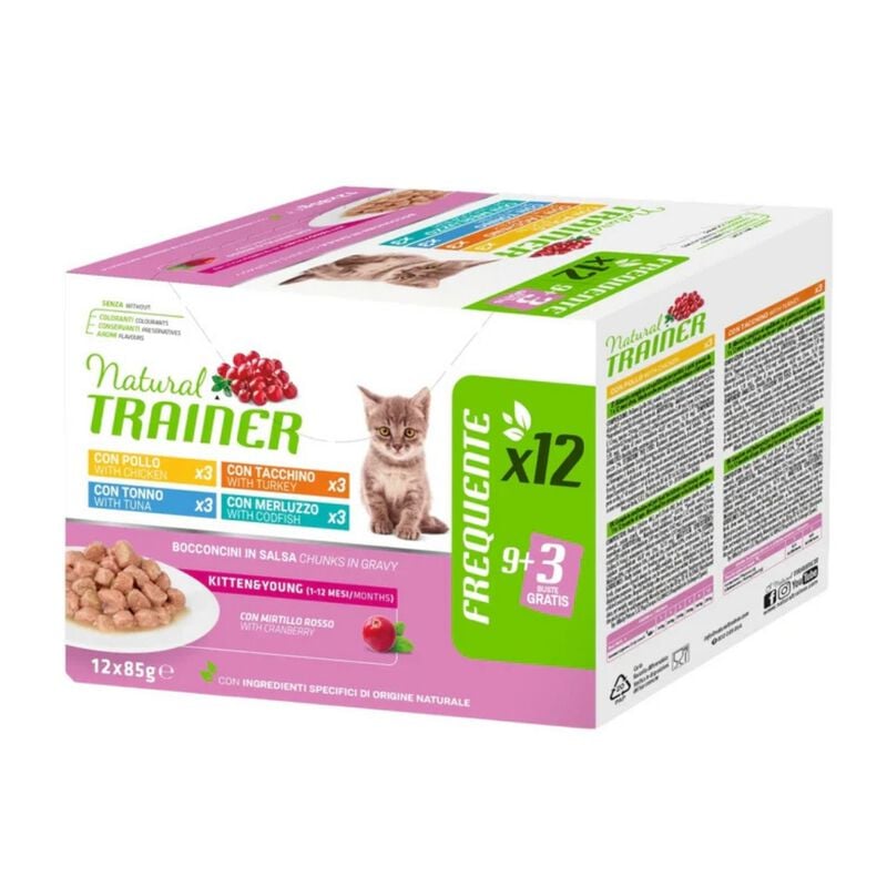 Natural Trainer Kitten 12x85 gr