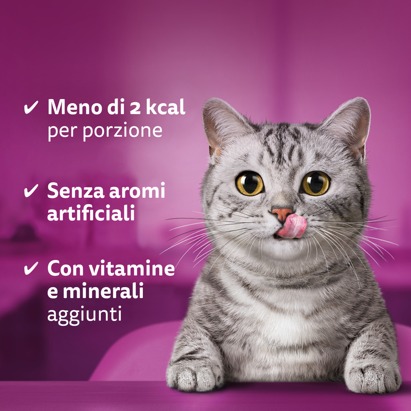 Whiskas Temptations Cat Adult Pollo e Formaggio 180 gr