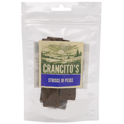 Crancito's Dog Adult Snack Strisce di Pesce 80gr