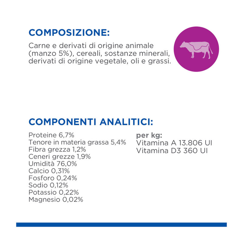 Hill's Science Plan Puppy con Manzo 370gr