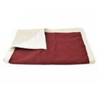 Petup Coperta in pelouche Bordeaux e Panna 67x87 cm