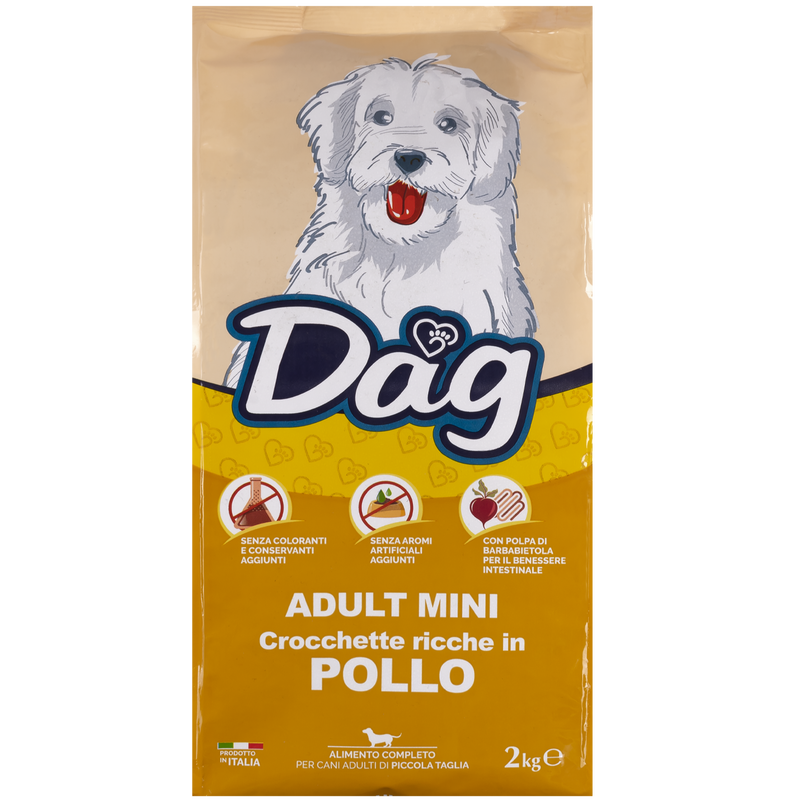 Dag Dog Mini ricco in Pollo 2kg - Scad. Novembre 25