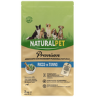 Naturalpet Premium Dog Adult Mini ricco in Tonno 3 kg 