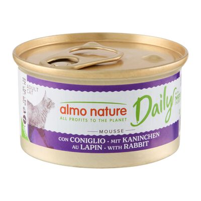 Almo Nature Daily Cat Adult Mousse Coniglio 85g