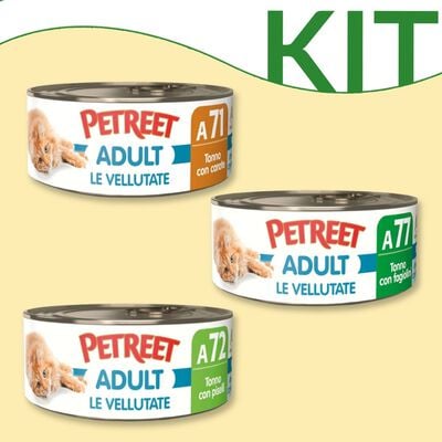 Kit degustazione Petreet Cat Vellutate 70 gr