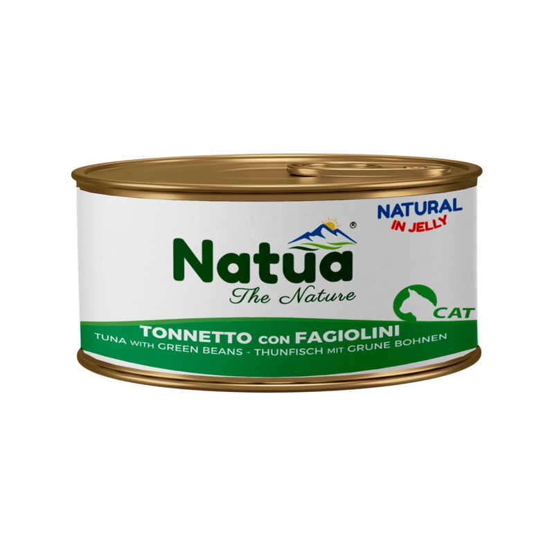 Natua Natural Cat Adult Tonnetto con fagiolini in jelly 85gr