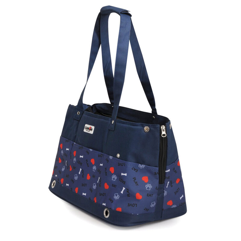 Camon Borsa Trasportino Eat/Love/Play water resistant S