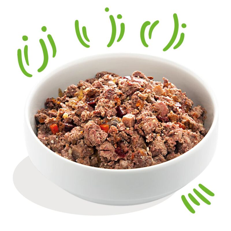 Edgard & Cooper Dog Adult Selvaggina, Pollo e Agnello 400 gr x 6