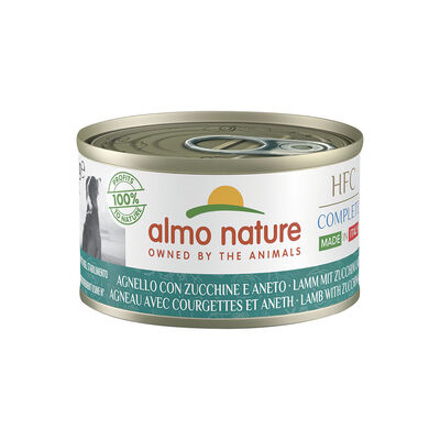 Almo Nature HFC Complete Dog Made in Italy Agnello con Zucchine e Aneto 95 gr