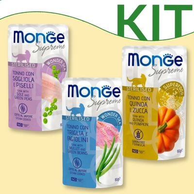 Kit degustazione Monge Cat 80 gr