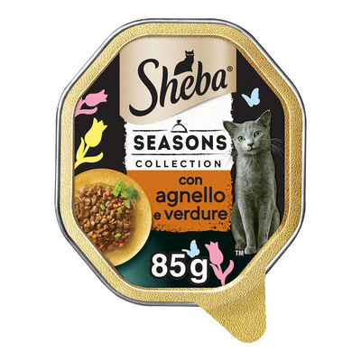 Sheba Cat Season Collection con Agnello e Verdure 85 gr