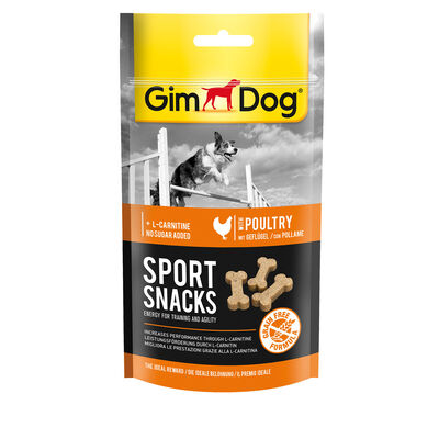 Gimdog Sport Snacks Ossicini Pollame 60 gr