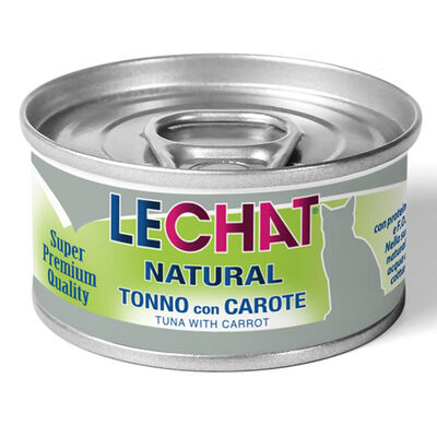 Le Chat Natural Cat Adult Tonno con Carote 80 gr