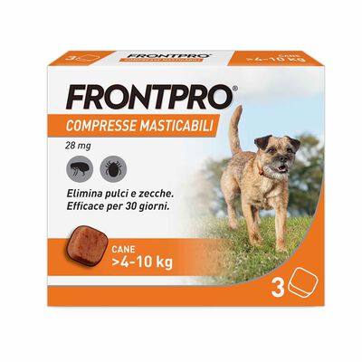 Frontpro compresse masticabili per cani 4-10 kg