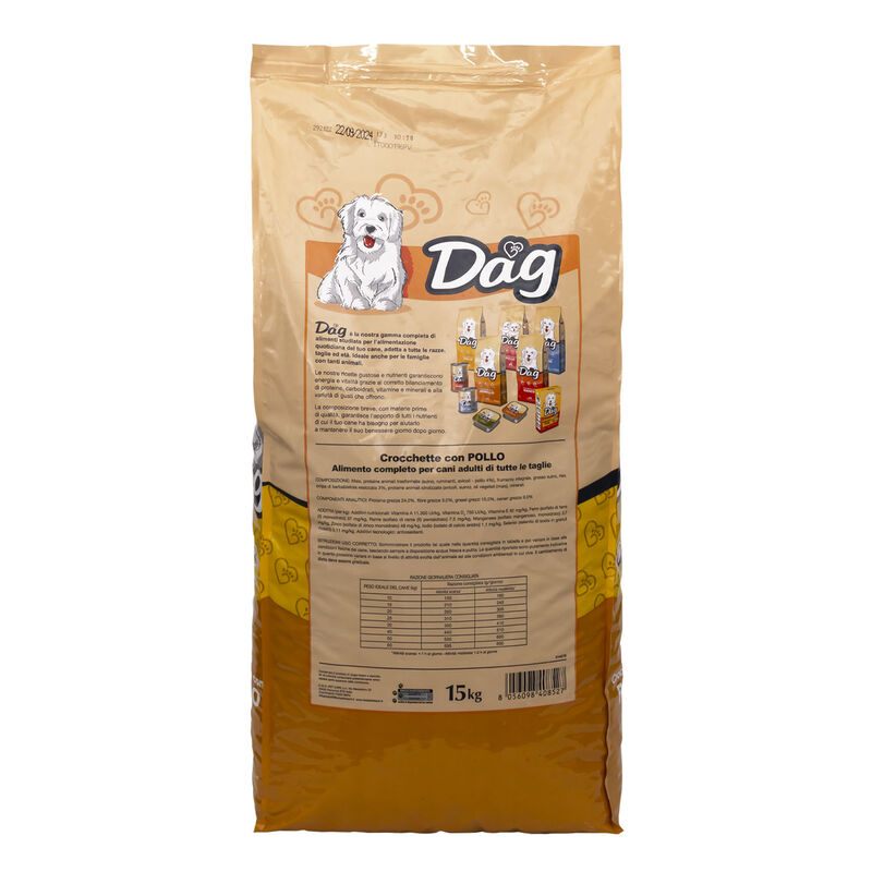 Dag Dog Adult All breeds con Pollo 15 kg