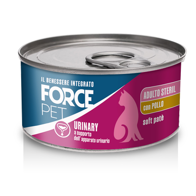 Forcepet Cat Adult Steril Urinary soft pat&egrave; con pollo 85gr