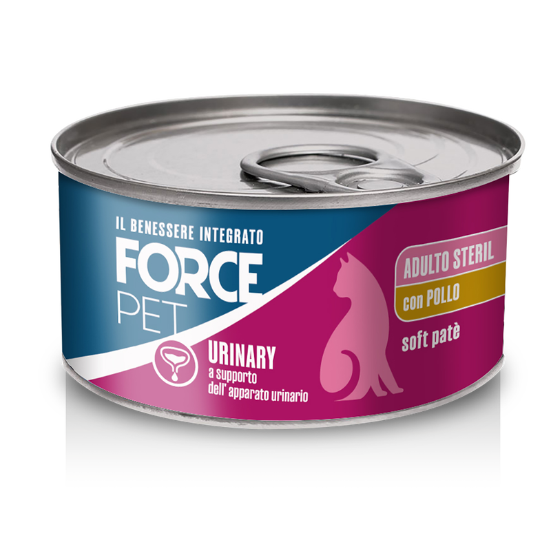 Forcepet Cat Adult Steril Urinary soft pat&egrave; con pollo 85gr