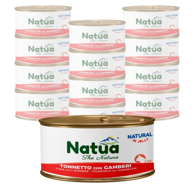 Natua Natural Cat Adult Tonnetto con gamberi 85 gr