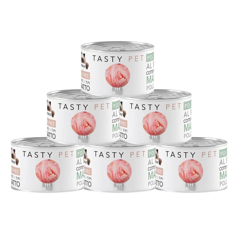 Tasty Pet Polpette al sugo per gatti adulti con Maiale, Mela e Zucca 85 gr