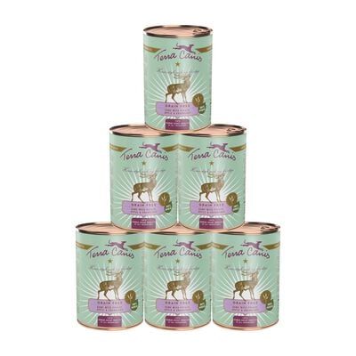 Terra Canis Dog Grain Free Selvaggina con Patata, Mela e Mirtillo rosso 400 gr