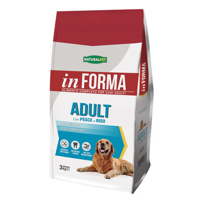 Naturalpet In Forma Dog Adult pesce e riso 3 kg